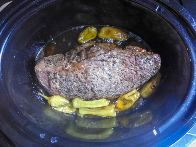 Mississippi Crock Pot Roast - The Well Seasoned Mom