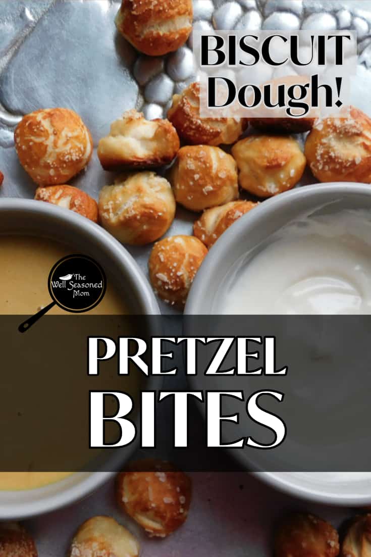 Easy Pretzel Bites: How to Win Football Sunday - The Well Seasoned Mom