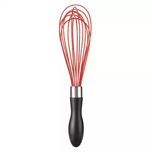 OXO Good Grips 11-Inch Silicone Balloon Whisk - Red