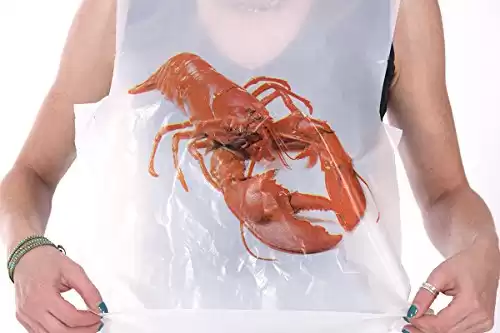 12 Pack Disposable Lobster Bibs