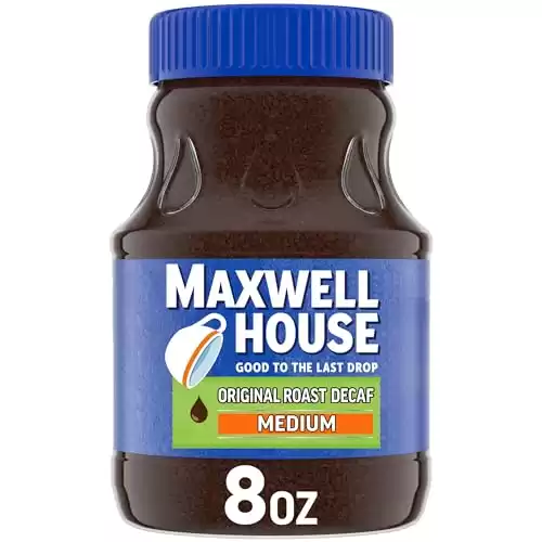 Maxwell House The Original Roast Decaf Instant Coffee (8 oz Jar)